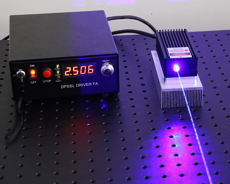 445nm 5W Blue 반도체 레이저 연구실 레이저 시스템